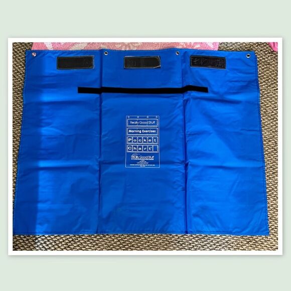 Really Good Stuff Morning Exercise Classroom Pocket Chart - Picture 2 of 4